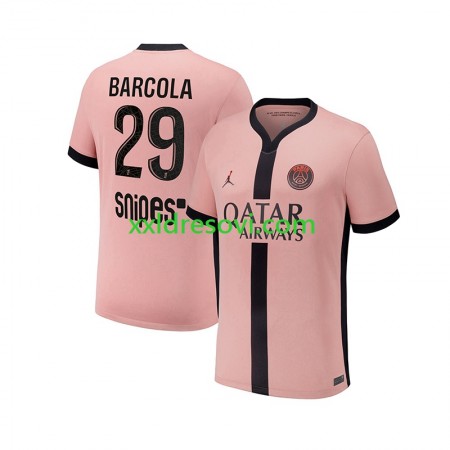 Paris Saint-Germain Bradley Barcola 29 Treći Nogometni Dres 2024-2025